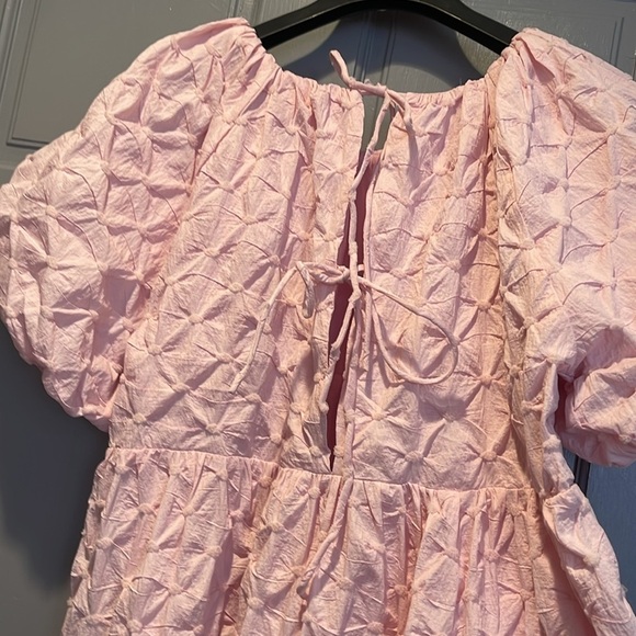 Sold Out NWOT  Hyacinth House Tnuck Pink Diamond Textured Isabella Mini … - Picture 13 of 17